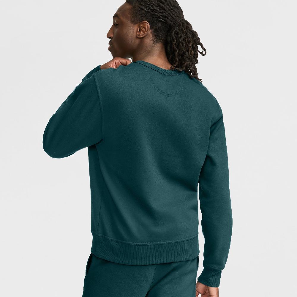 Duofold By Champion Powerblend Crewneck Sweatshirt C Logo