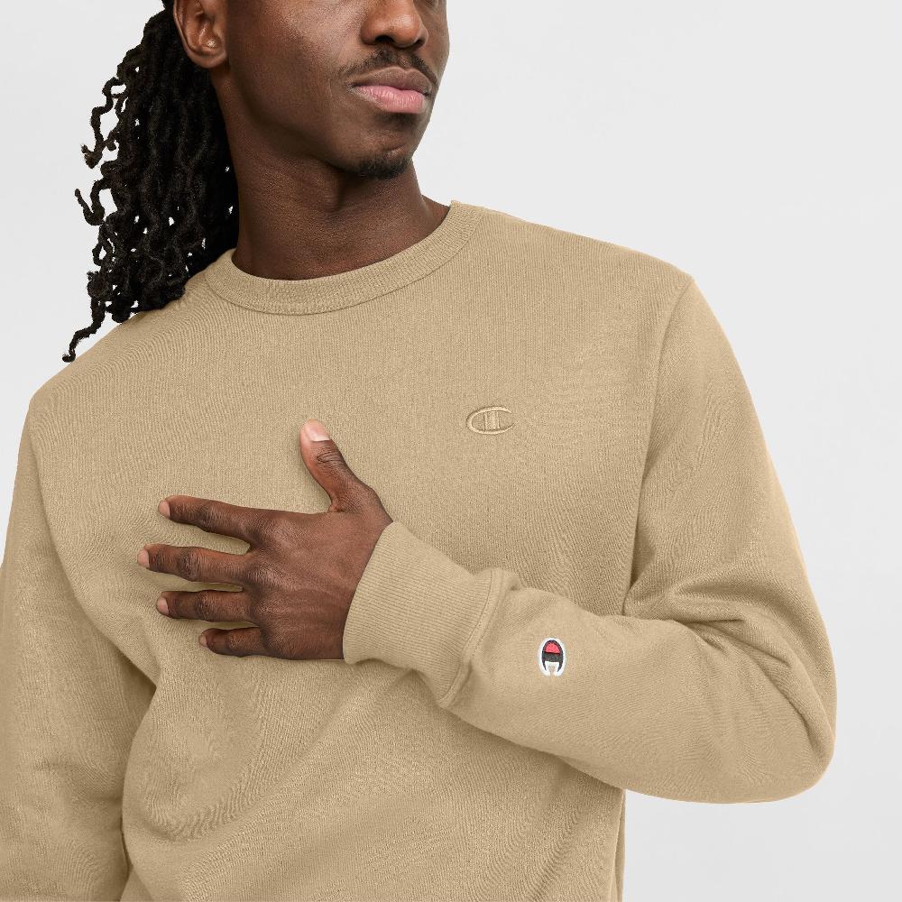 Duofold By Champion Powerblend Crewneck Sweatshirt C Logo
