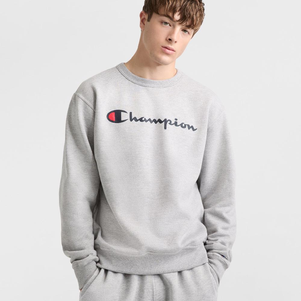 duofold by champion Powerblend Crewneck Sweatshirt Classic Script Logo