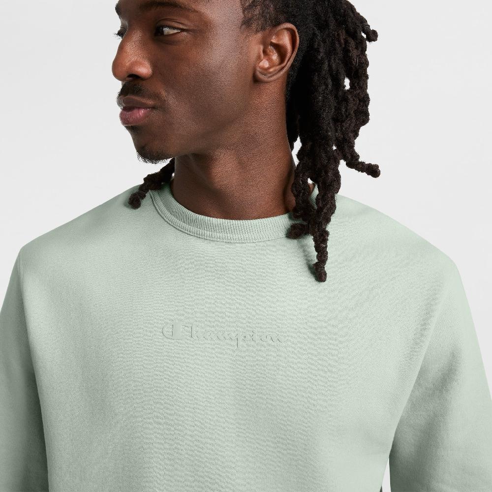 Duofold By Champion Powerblend Crewneck Sweatshirt Tonal Script Logo
