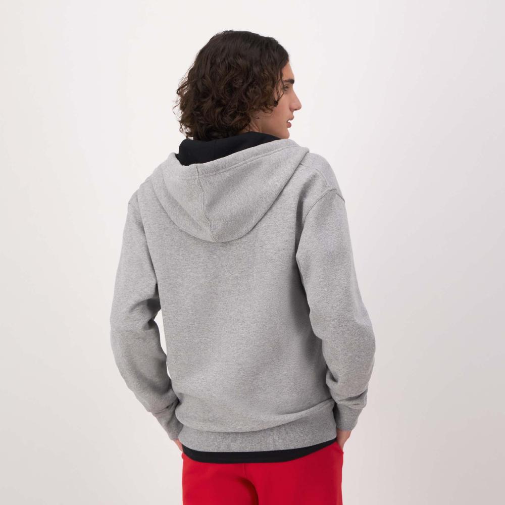 Duofold By Champion Powerblend Full-Zip Hoodie C Logo