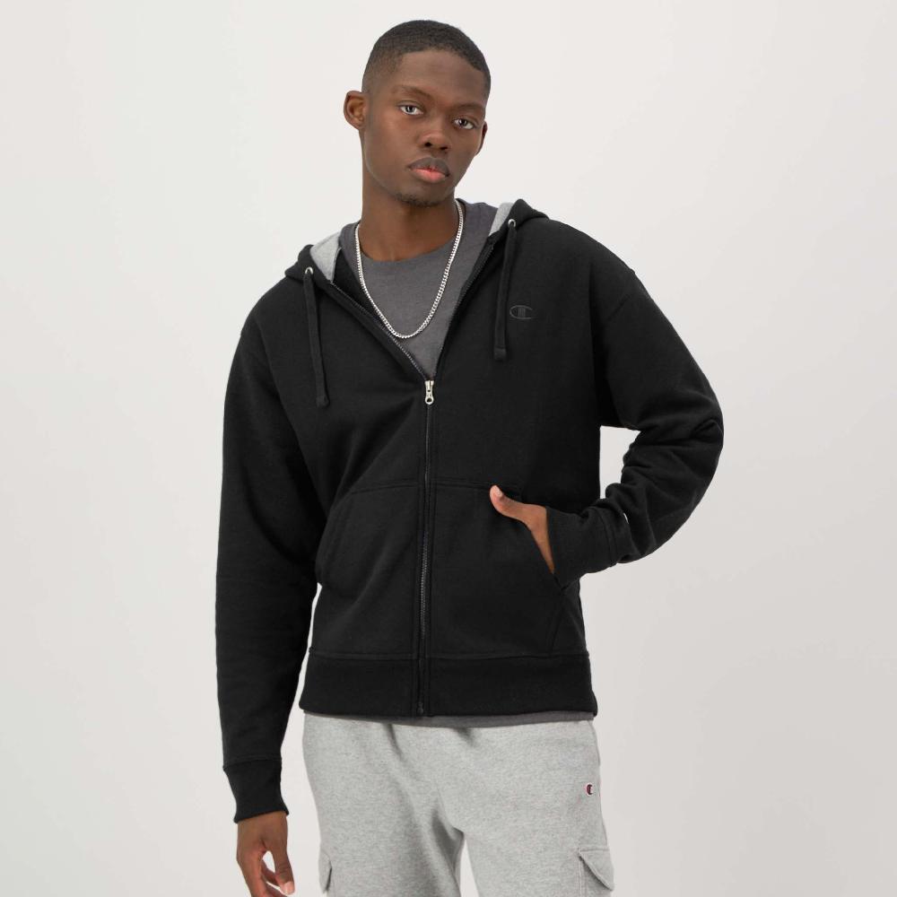 duofold by champion Powerblend Full-Zip Hoodie C Logo
