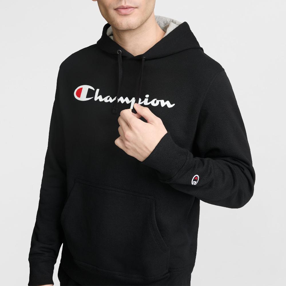Duofold By Champion Powerblend Hoodie Full Script Logo