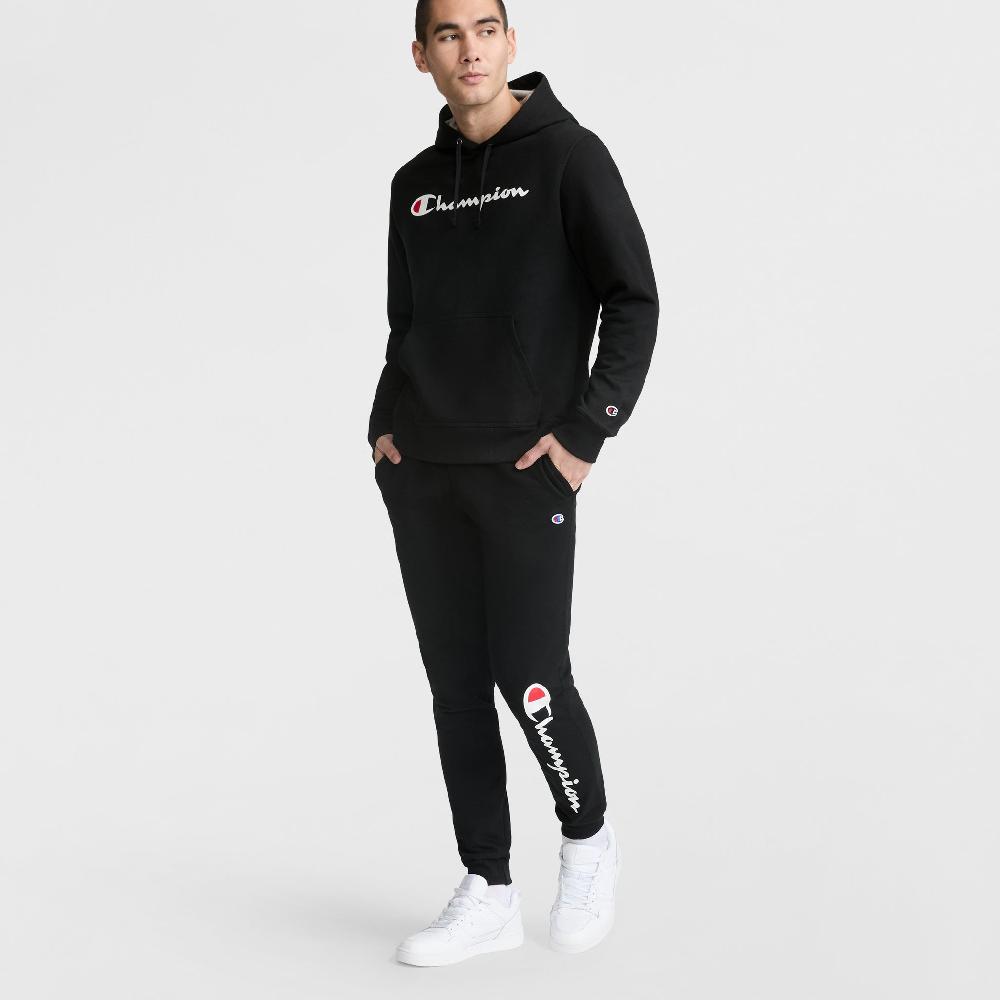 Duofold By Champion Powerblend Hoodie Full Script Logo