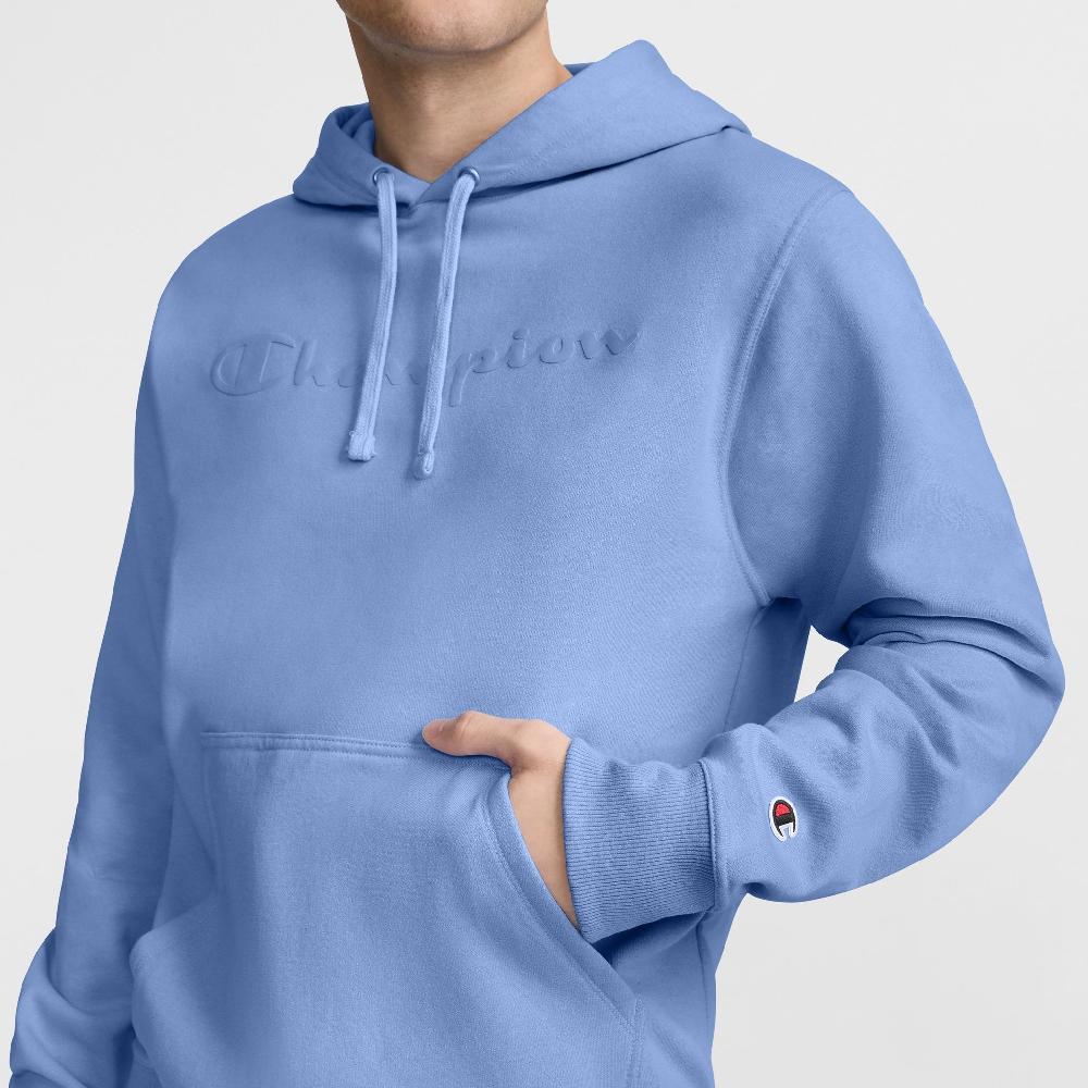 duofold by champion Powerblend Hoodie Tonal Script Logo