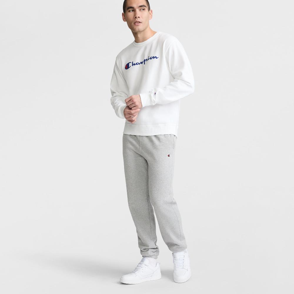 Duofold By Champion Powerblend Sweatpants Relaxed Hem C Logo