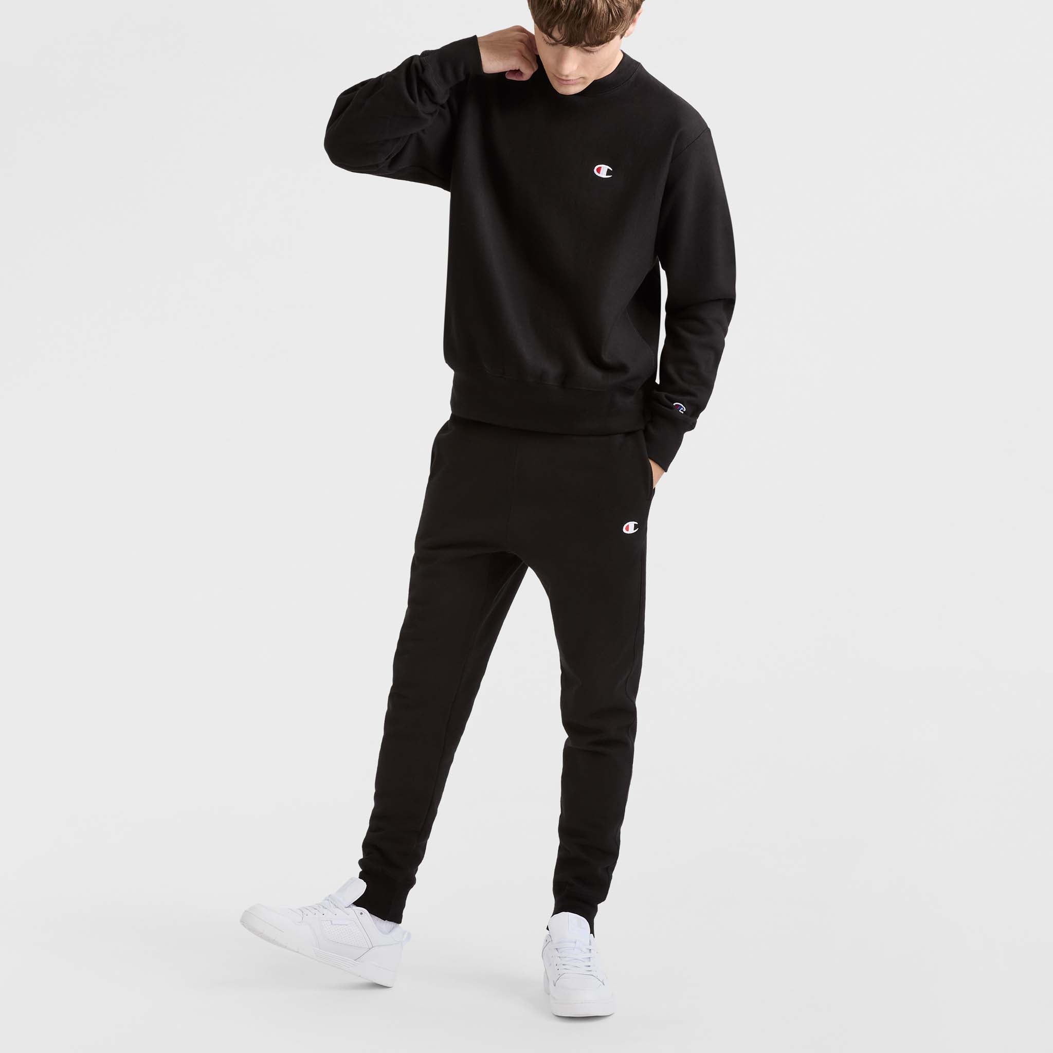 Duofold By Champion Reverse Weave Crewneck Sweatshirt C Logo