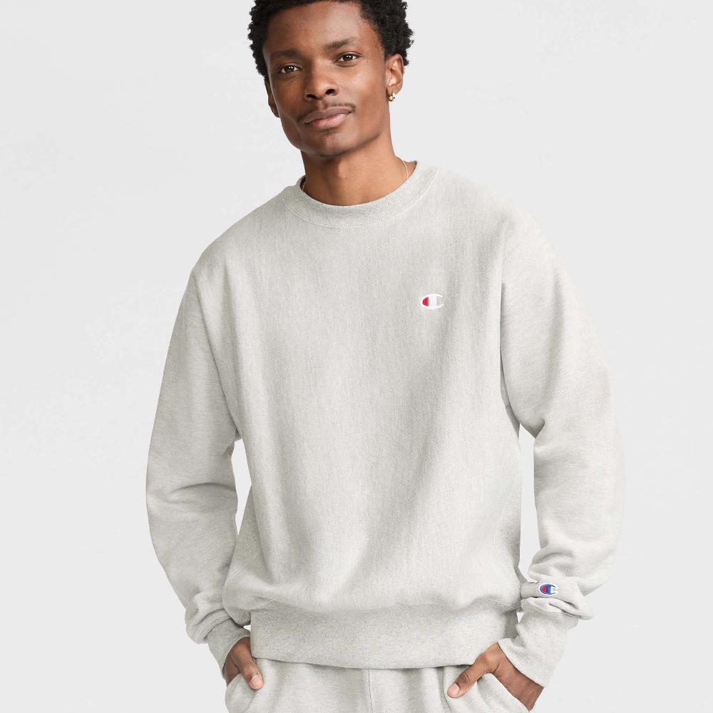 duofold by champion Reverse Weave Crewneck Sweatshirt C Logo