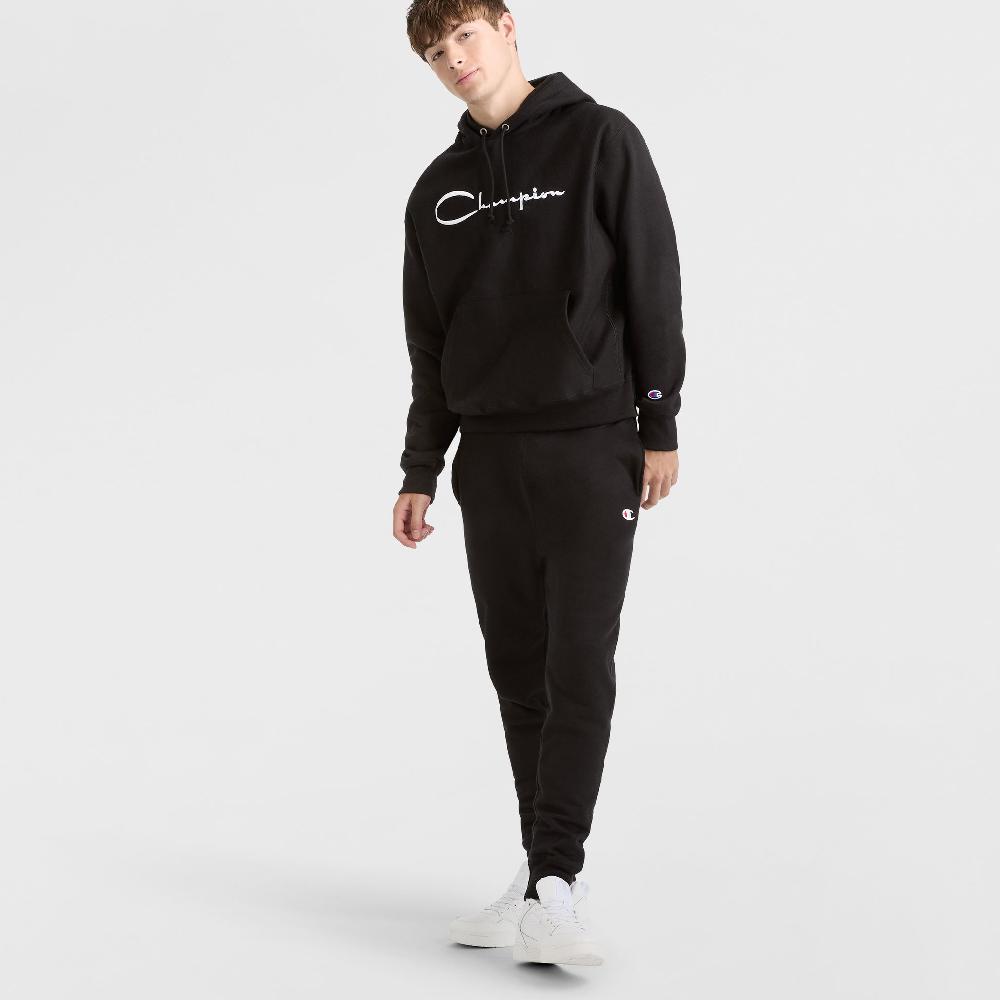 Duofold By Champion Reverse Weave Hoodie White Vintage Script Logo