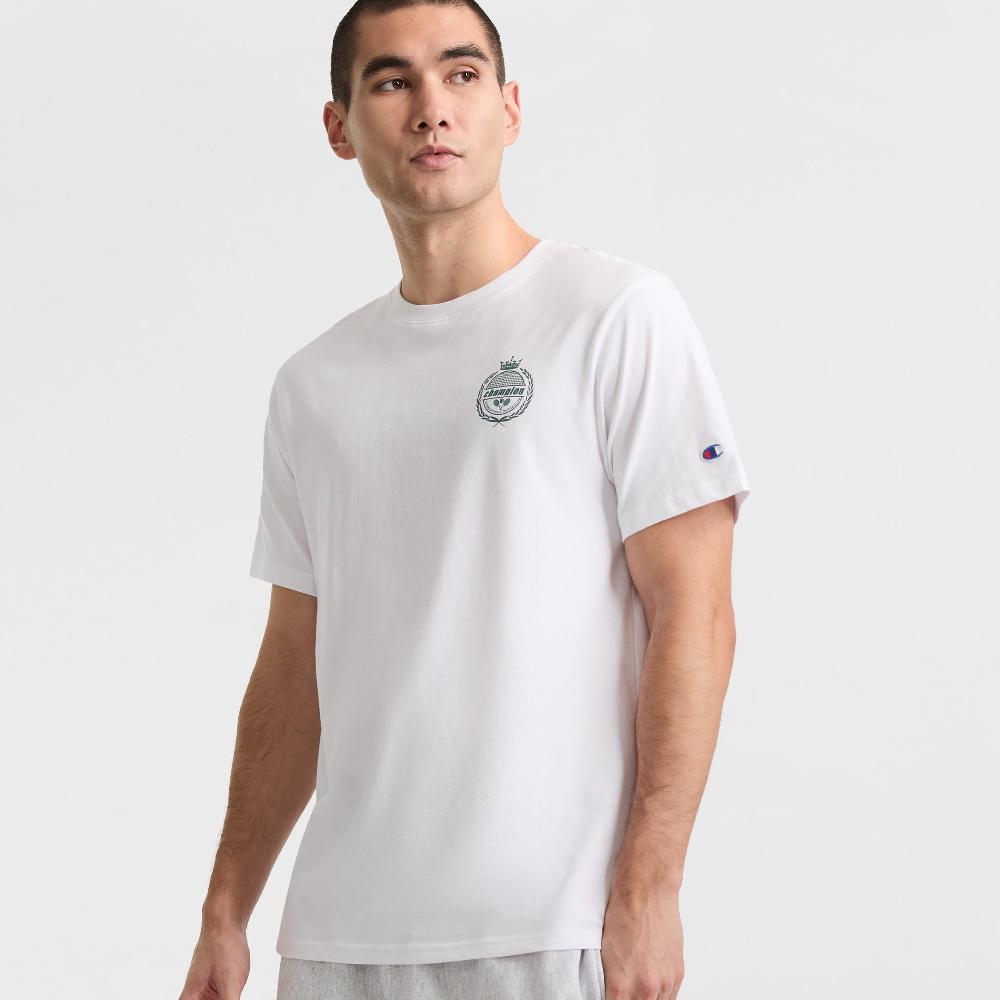 duofold by champion Rochester Short-Sleeve T-Shirt Tennis Crest
