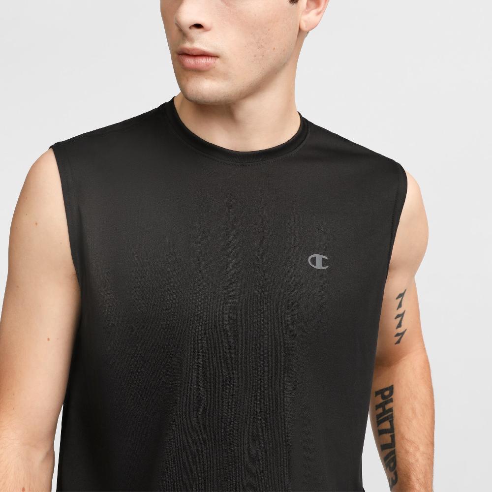 Duofold By Champion Sport Muscle Tank Reflective C Logo