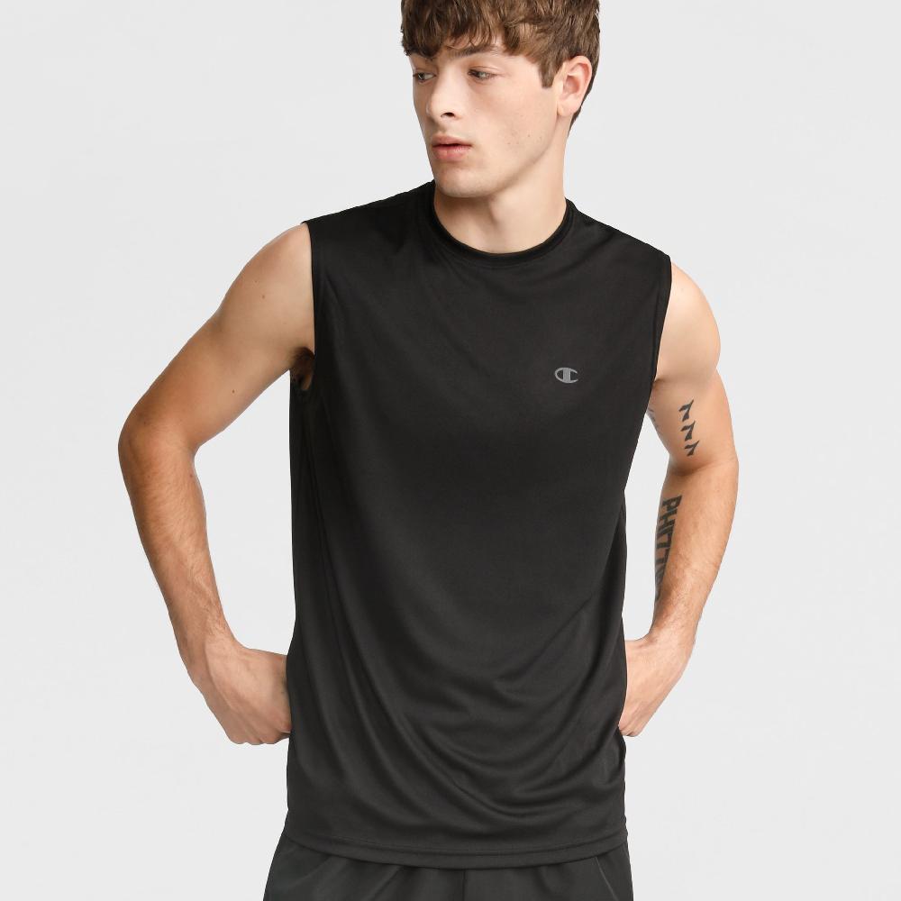 duofold by champion Sport Muscle Tank Reflective C Logo