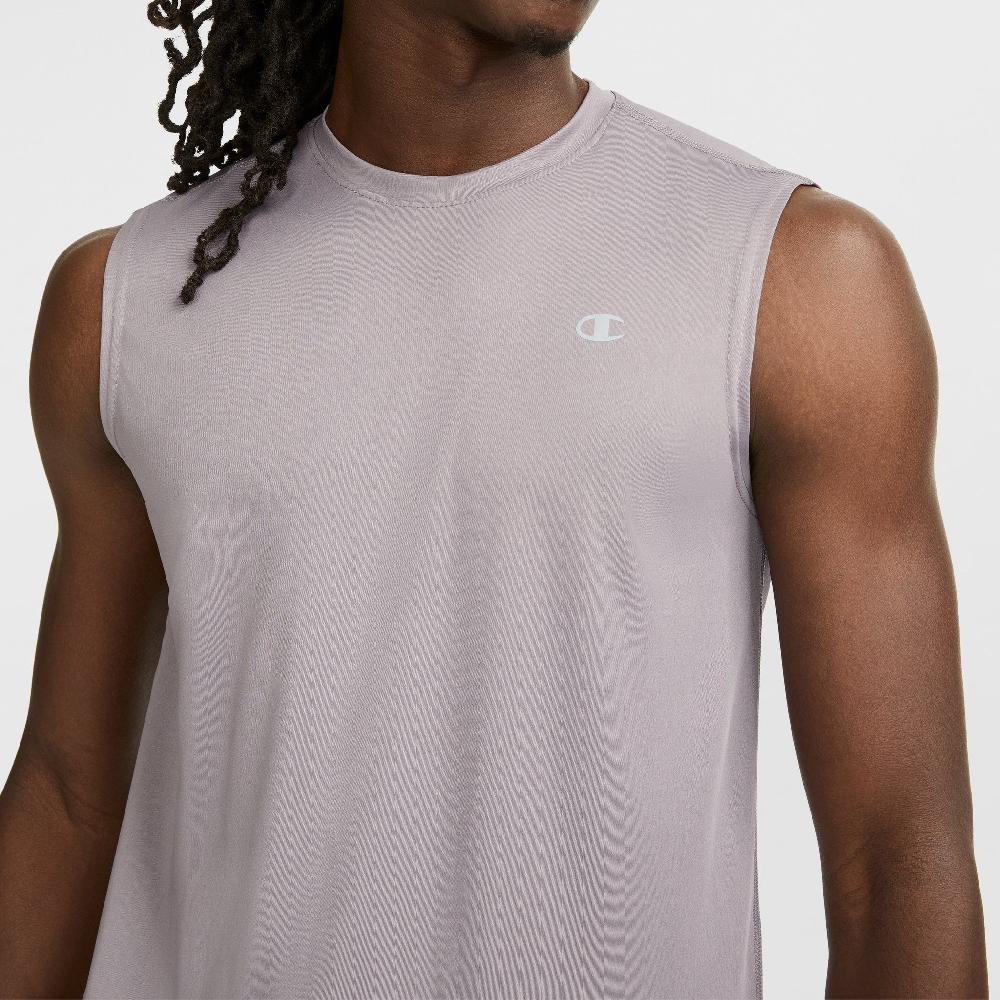 Duofold By Champion Sport Muscle Tank Reflective C Logo