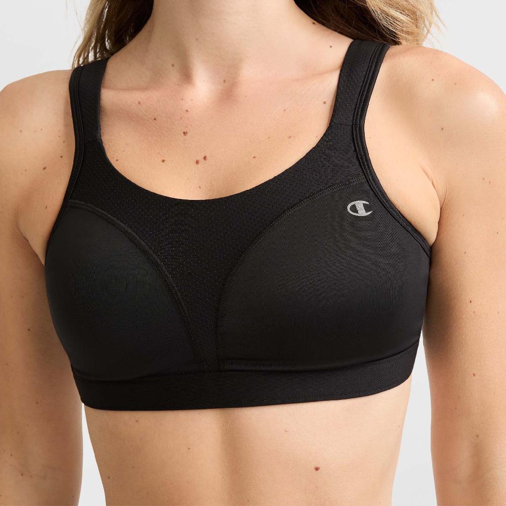Duofold By Champion Spot Comfort High-Impact Sports Bra C Logo