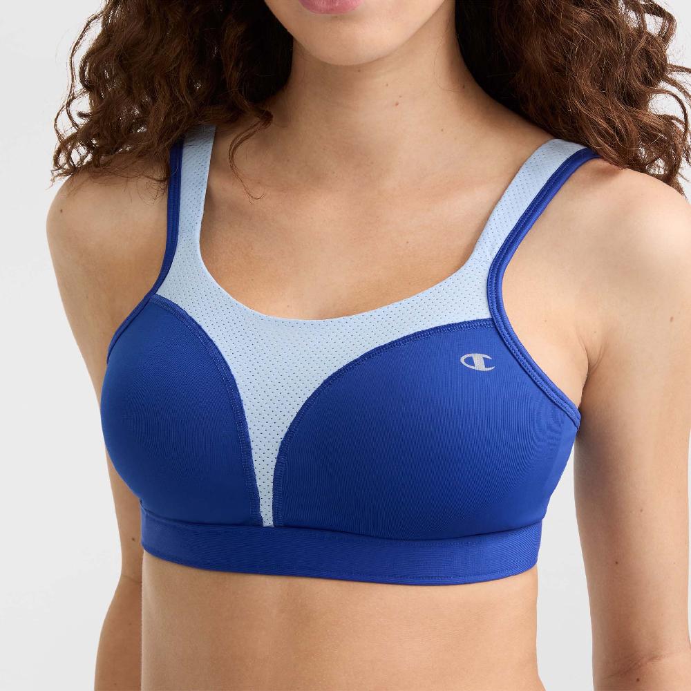Duofold By Champion Spot Comfort High-Impact Sports Bra C Logo