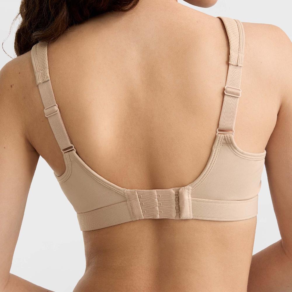 Duofold By Champion Spot Comfort High-Impact Sports Bra C Logo
