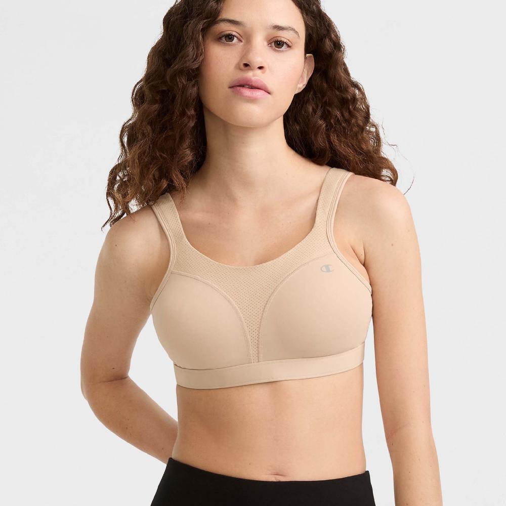 duofold by champion Spot Comfort High-Impact Sports Bra C Logo