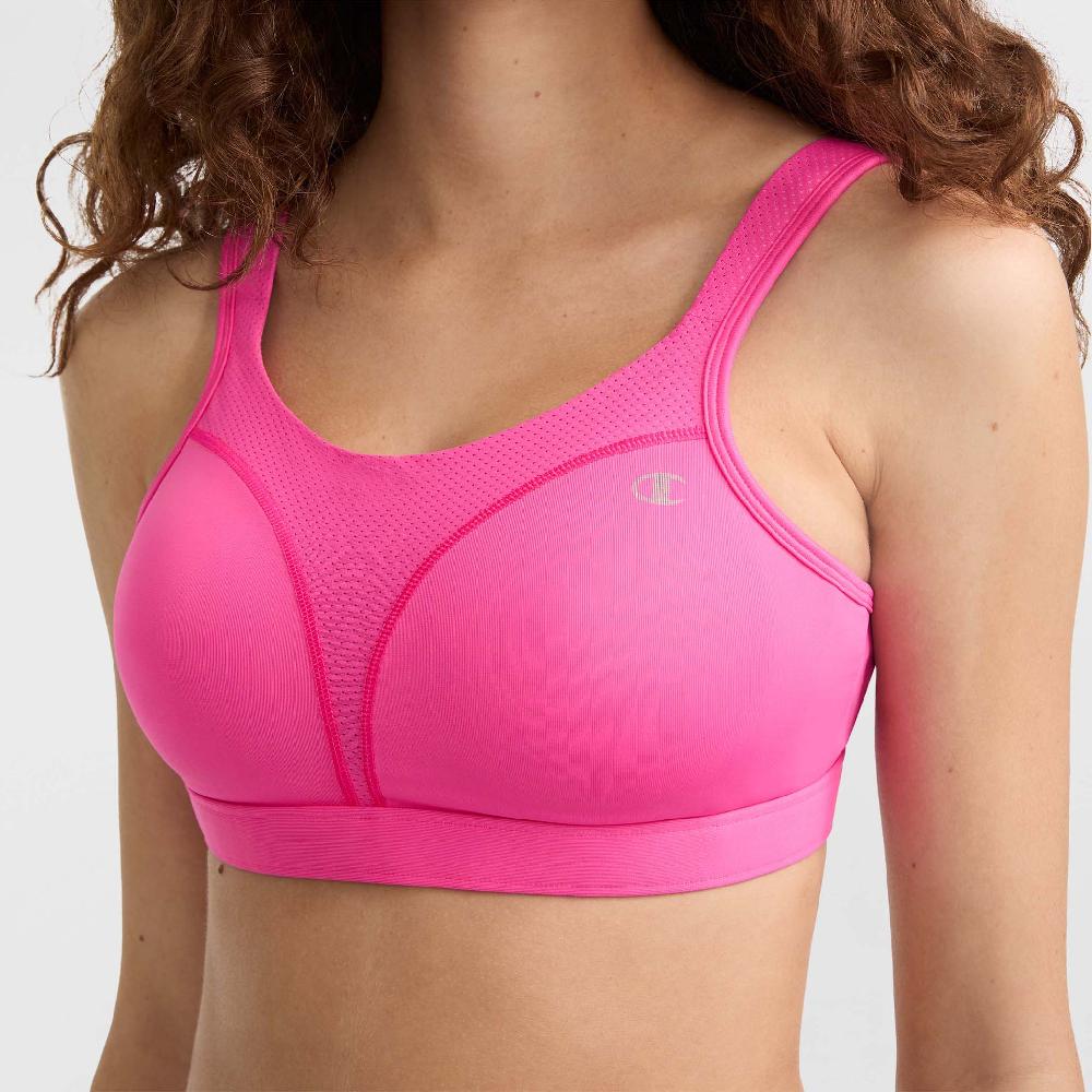 Duofold By Champion Spot Comfort High-Impact Sports Bra C Logo