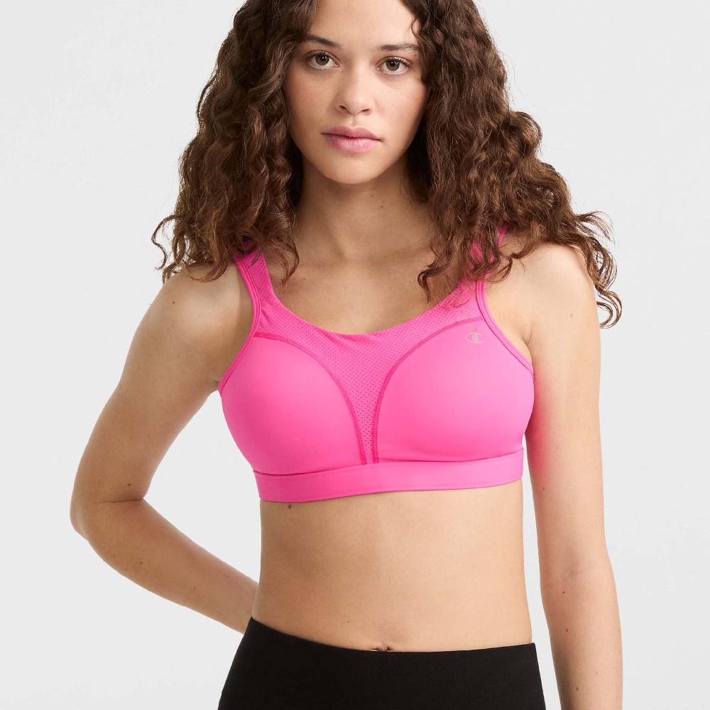 duofold by champion Spot Comfort High-Impact Sports Bra C Logo