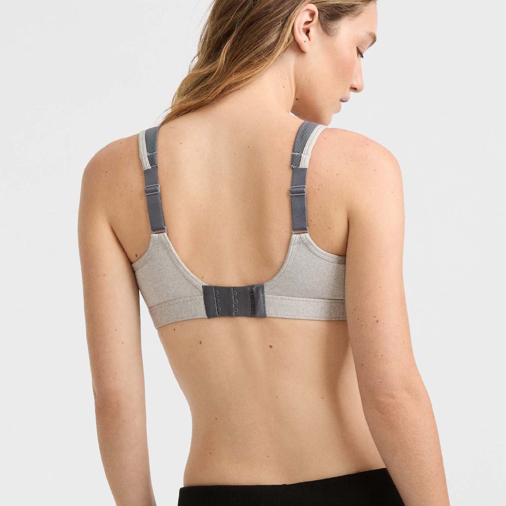 Duofold By Champion Spot Comfort High-Impact Sports Bra C Logo