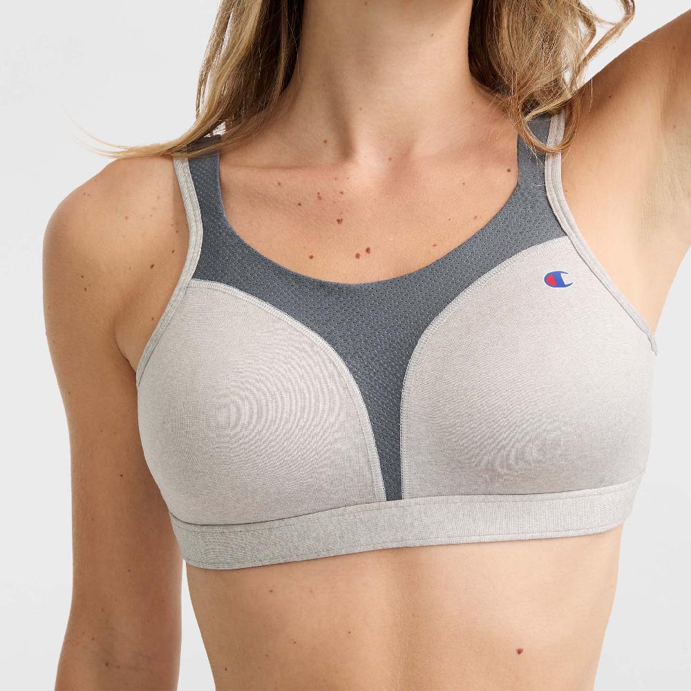 Duofold By Champion Spot Comfort High-Impact Sports Bra C Logo