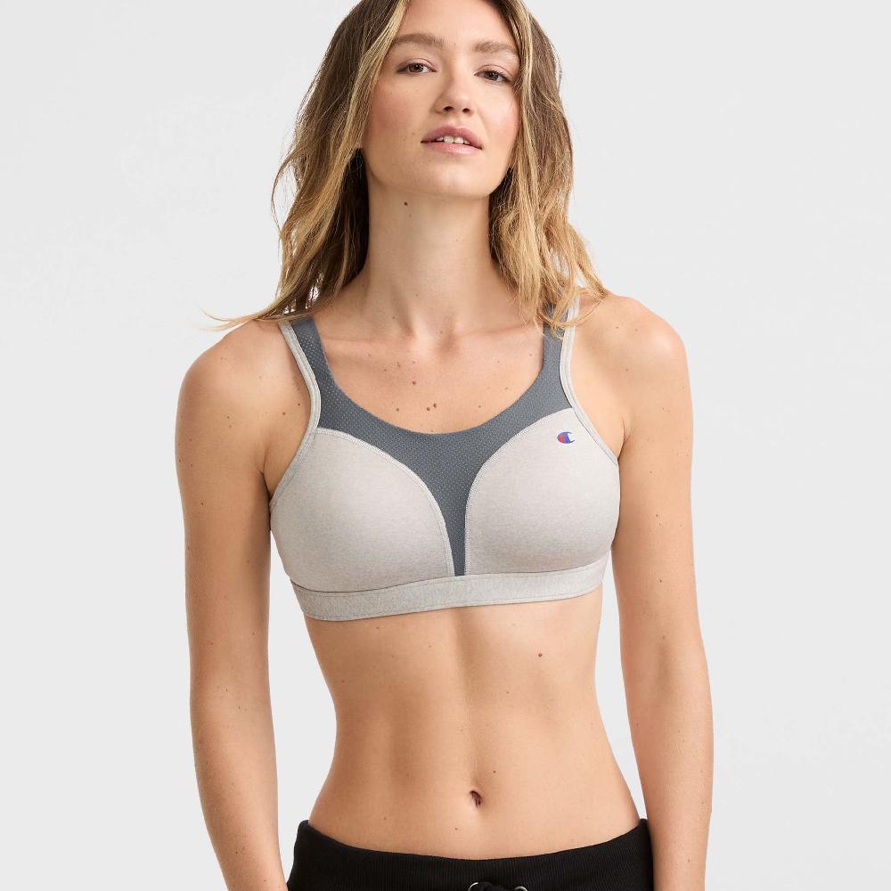 duofold by champion Spot Comfort High-Impact Sports Bra C Logo