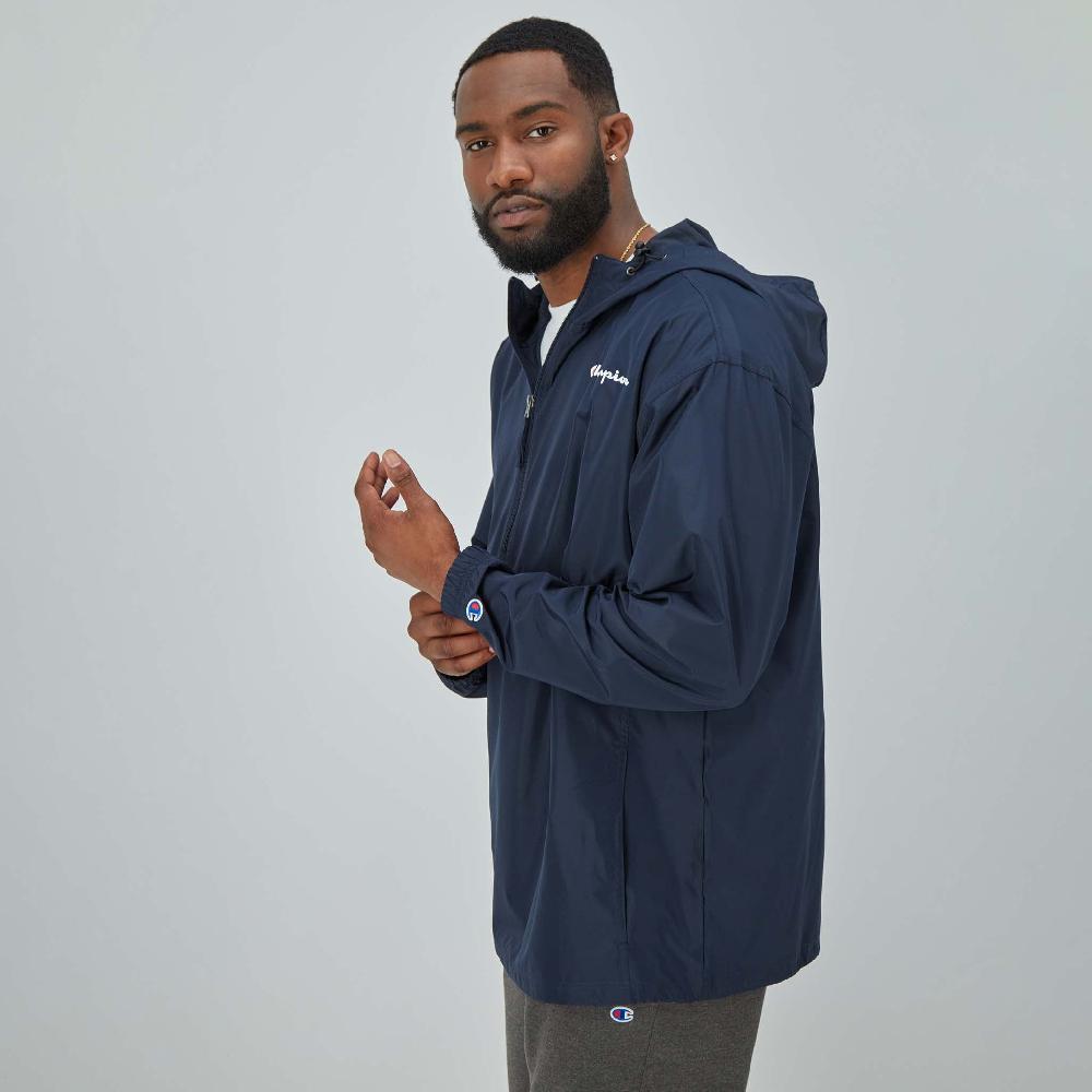 Duofold By Champion Stadium Packable Jacket Script Logo - Big & Tall