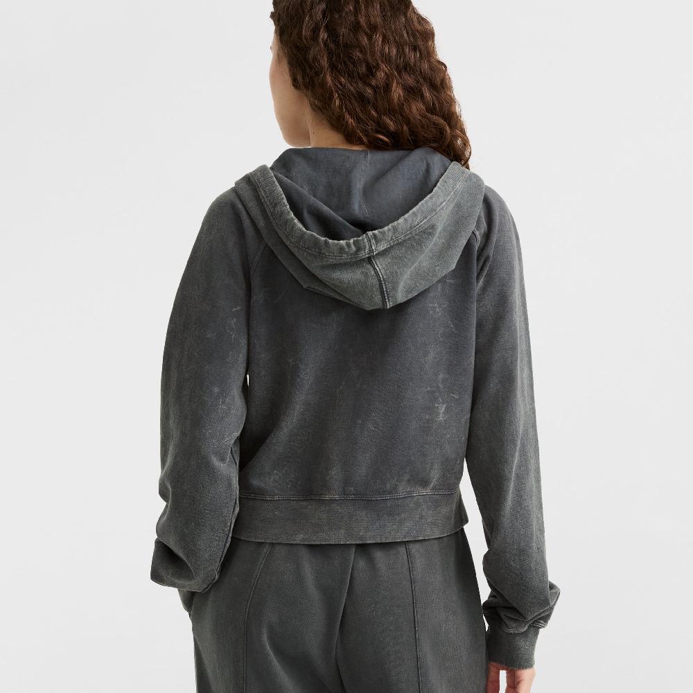 Duofold By Champion Vintage Wash Zip-Up Hoodie C Logo