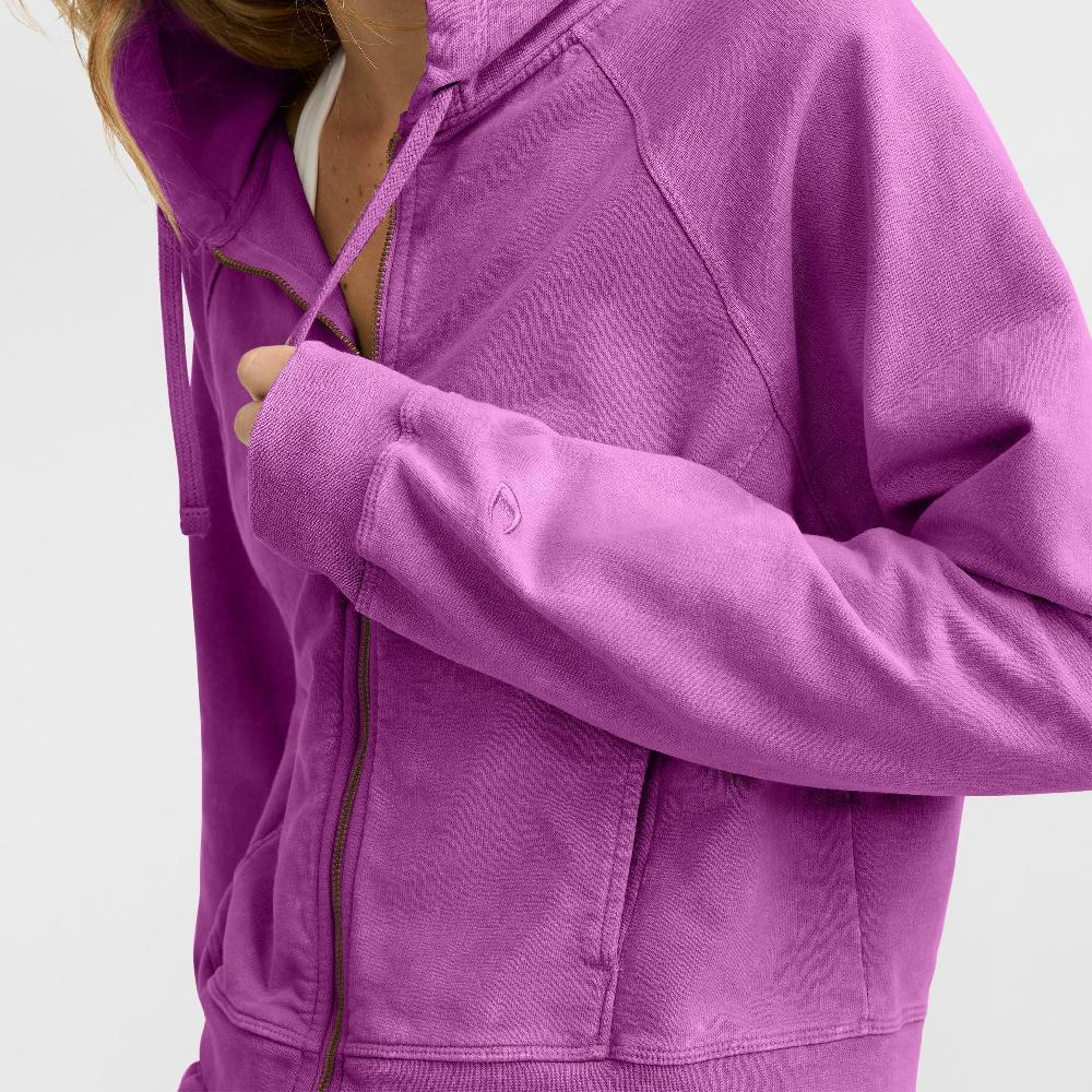 Duofold By Champion Vintage Wash Zip-Up Hoodie C Logo