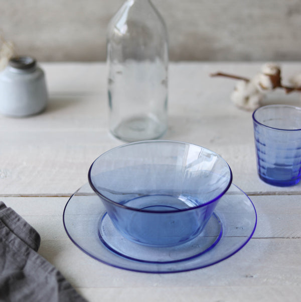 Duralex Lys Marine Glass Dinner Plate
