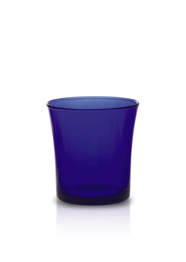 duralex Lys Sapphire Glass Tumbler 7 oz Set of 6
