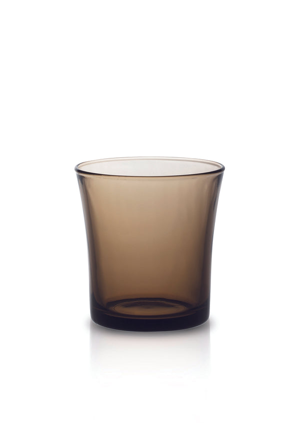 duralex Lys Sepia Glass Tumbler 7 oz Set of 6