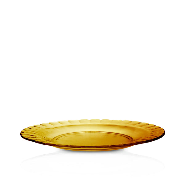 duralex Le Picardie® Amber Glass Dessert Plate 8 1/8" Set of 6