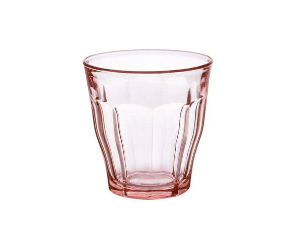 Duralex Le Picardie® Mix & Match Color Pink Blush & Marine Glass Tumbler Set 8.38oz Set Of 4