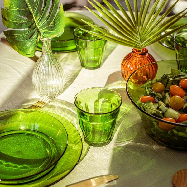 Duralex Le Picardie® Mixed Color Glass Tumbler Set 8.38oz Set Of 4