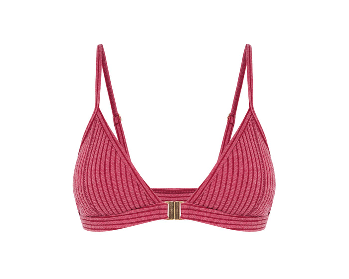 duskii Capriosca Bikini Top | Raspberry