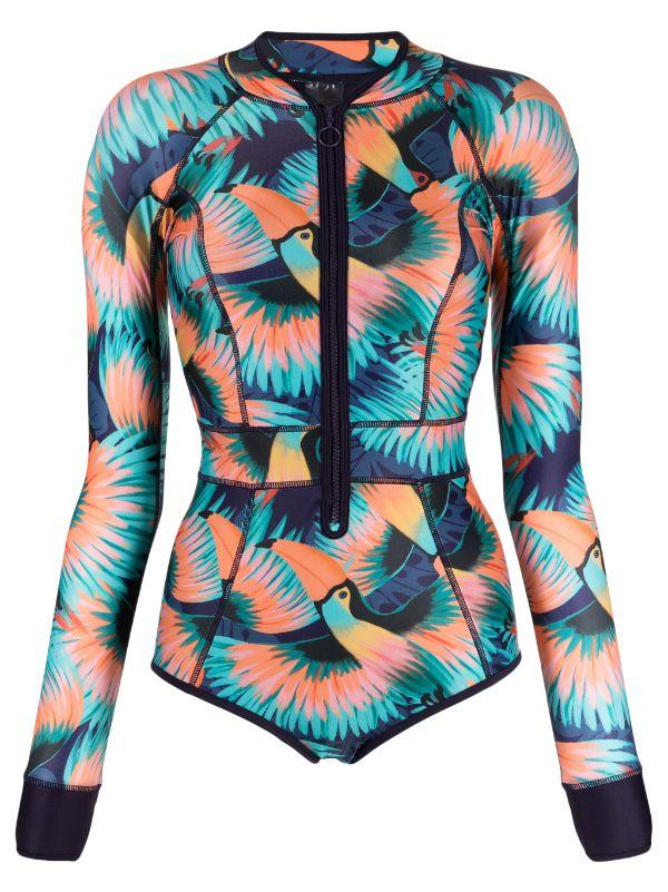 duskii Classic Long Sleeve Suit | Tropical