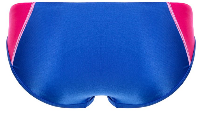 Duskii Ella Regular Brief | Neon Blue & Pink