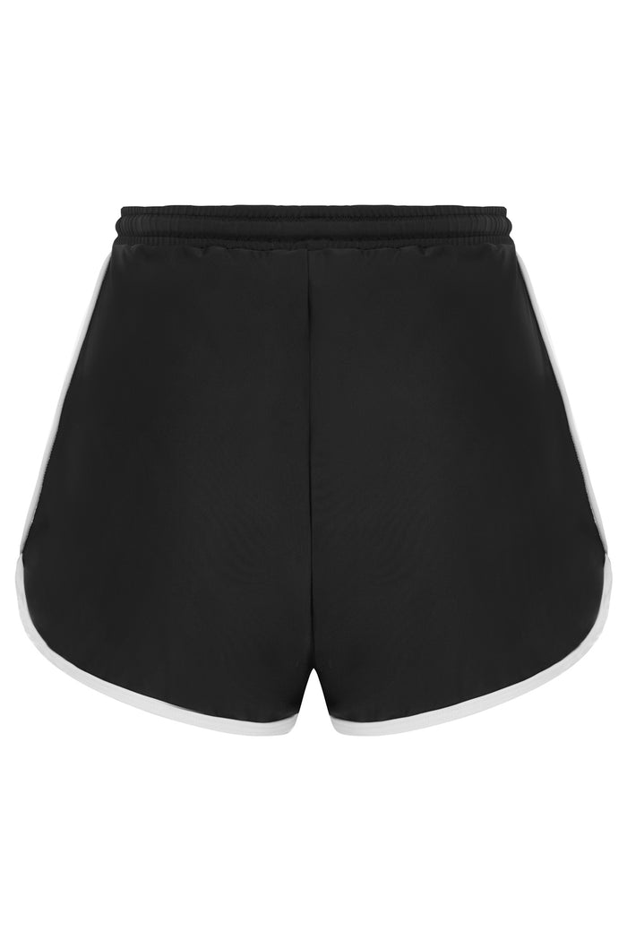 Duskii High Waist Surf Short | Black