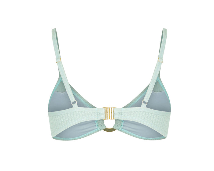 Duskii Long Island Bikini Top | Spearmint