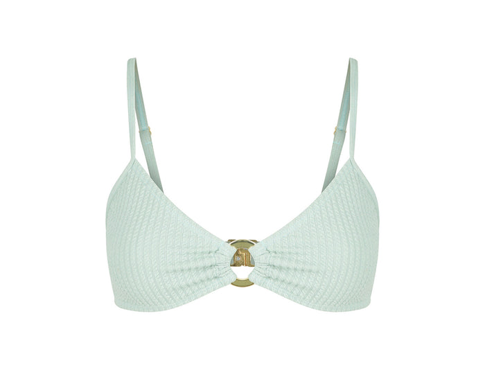 duskii Long Island Bikini Top | Spearmint