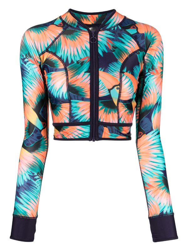 duskii Long Sleeve Classic Panel Rash | Tropical