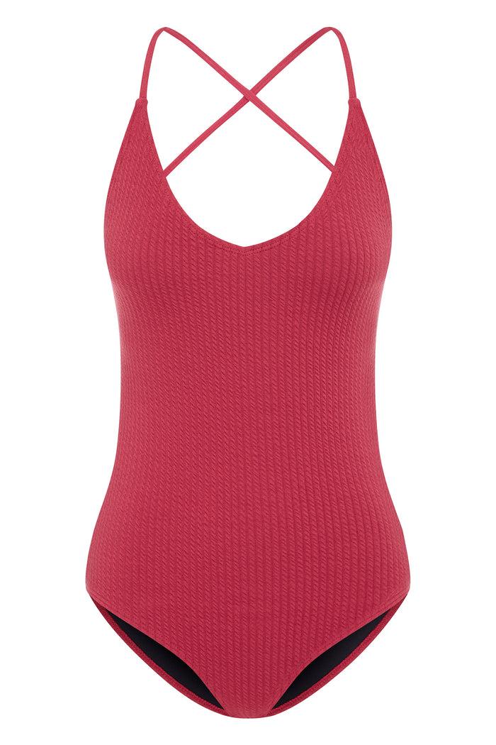 duskii Margot One Piece Suit | Ruby