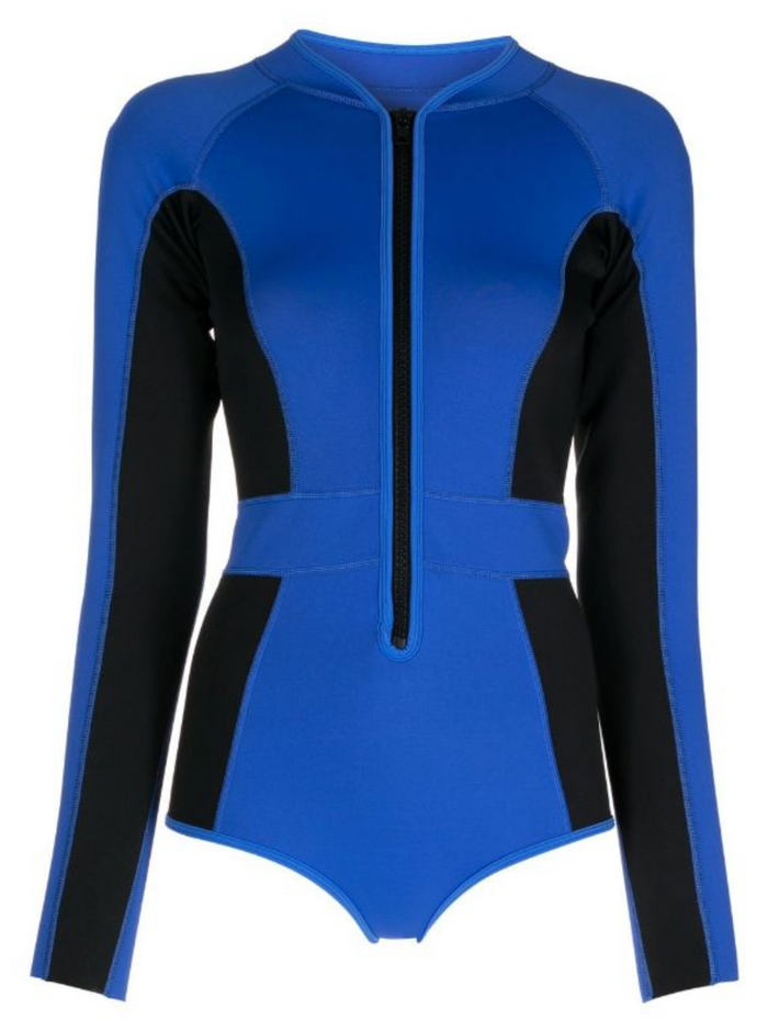 duskii Neoprene Long Sleeve Suit | Blue & Black