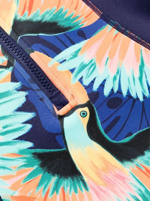 Duskii Neoprene T-Back One Piece | Tropical