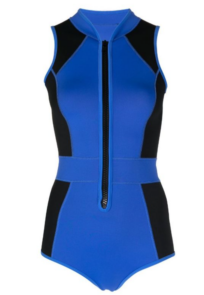 duskii Neoprene Tank Suit | Blue & Black