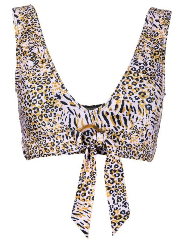 duskii Vee Top | Leopard Print