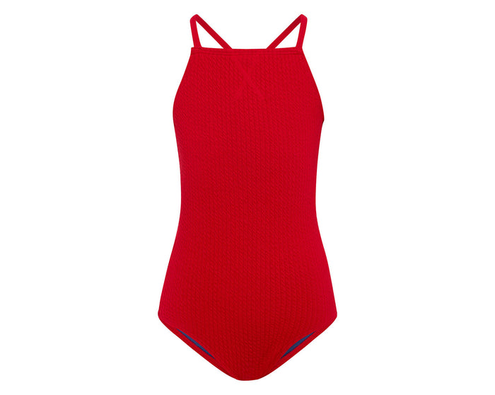 duskii Yara Cherry Cross Over One Piece