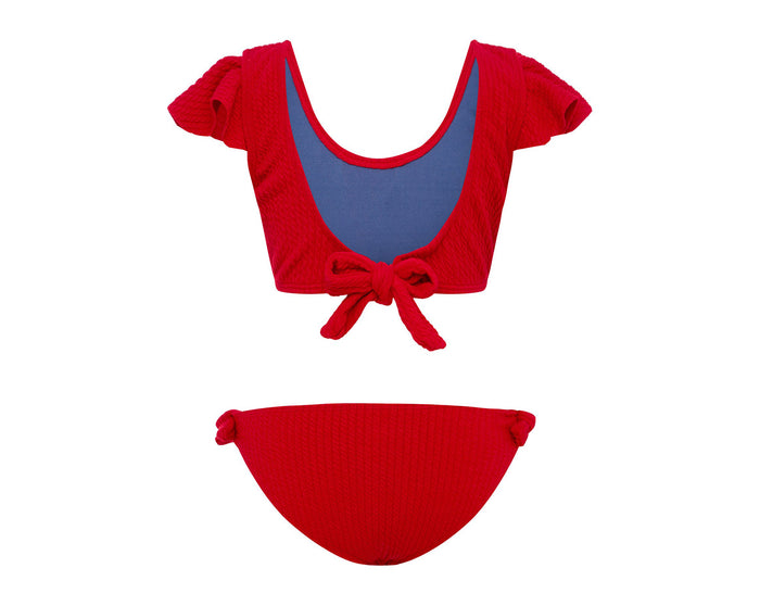 Duskii Yara Cherry Frill Bikini