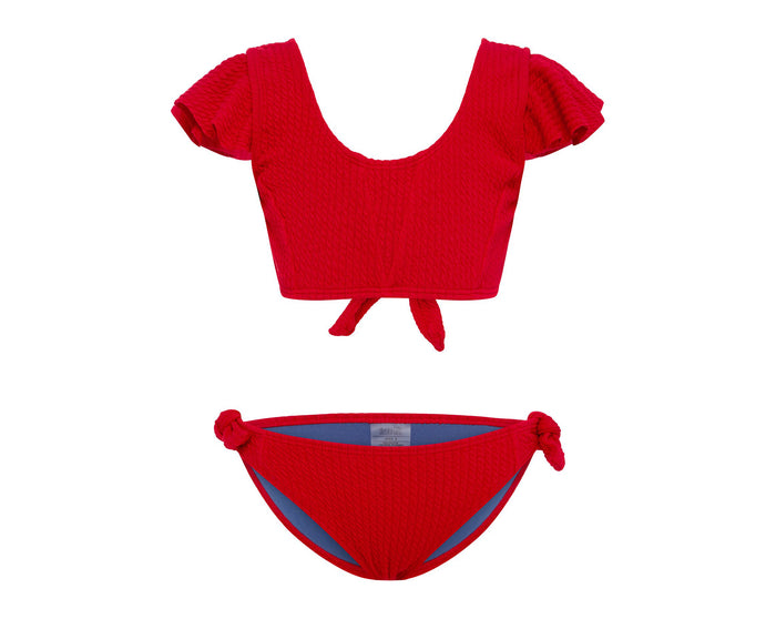 duskii Yara Cherry Frill Bikini